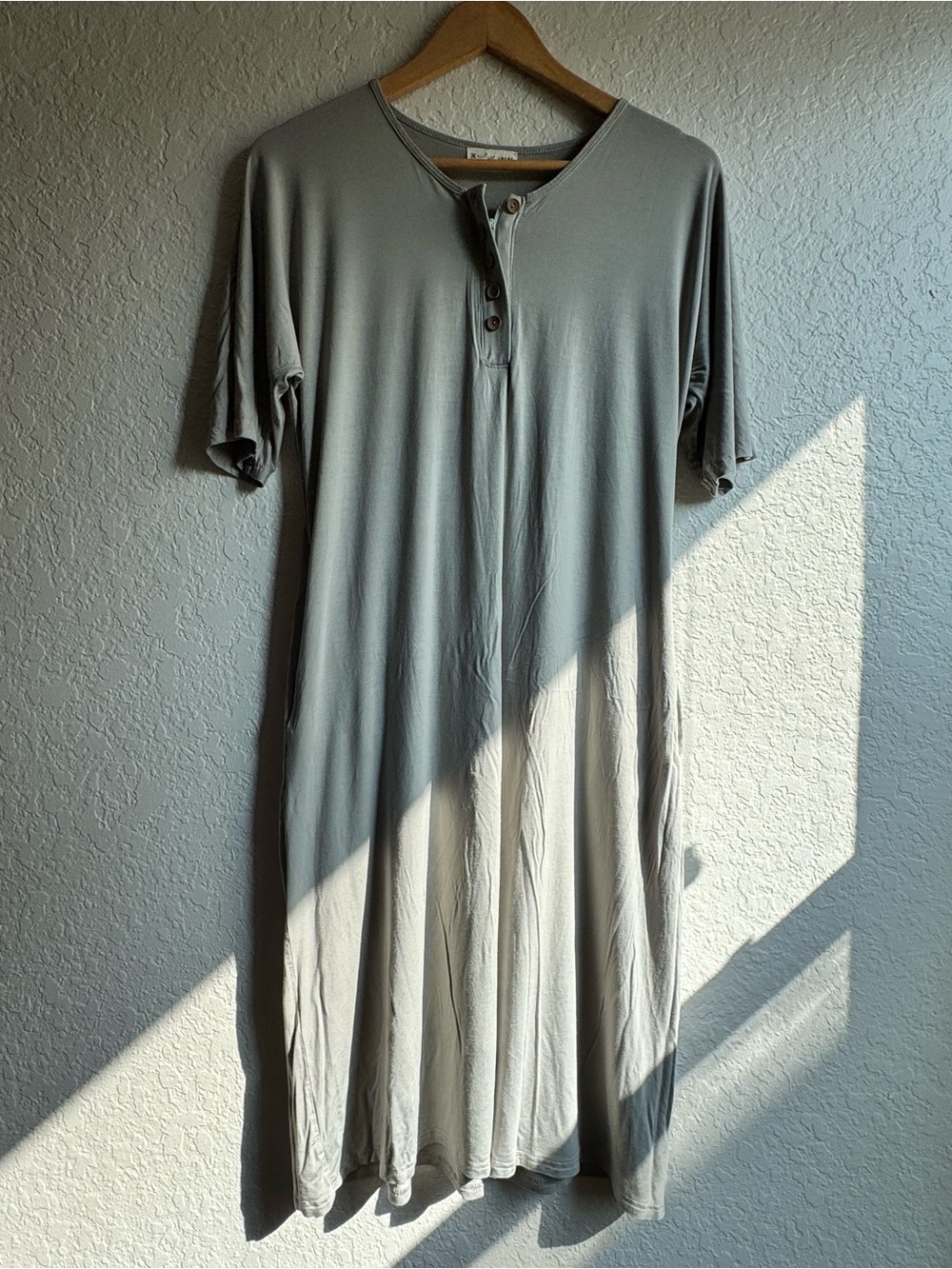 Papillon Bebe Women's Gown Everything Dress Sage Size S/M Maternity